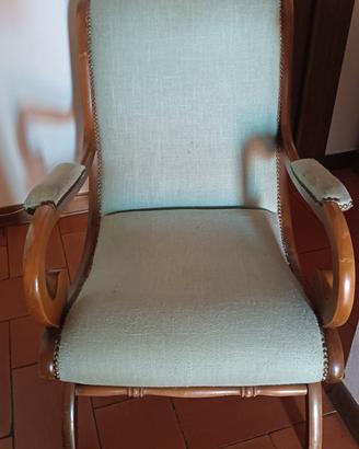 Poltrona da restaurare, primi anni 70