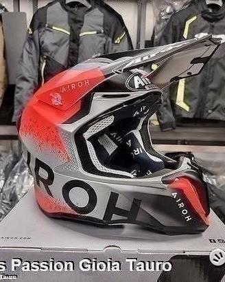 AIROH Casco Cross Twist 2.0 - Bit - Orange Matt