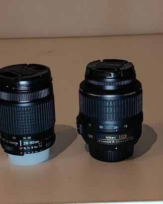 Stock 4 obiettivi per Nikon F (Tamron,Nikkor,Sigma