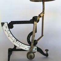 Bilancia postale ottone e acciaio primi del '900