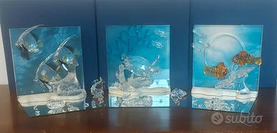Trittico completo Acquario Swarovski 