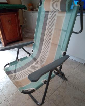 Sedia mare pieghevole