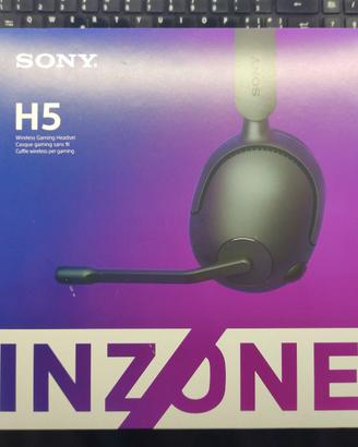 cuffie gaming sony inzone h5