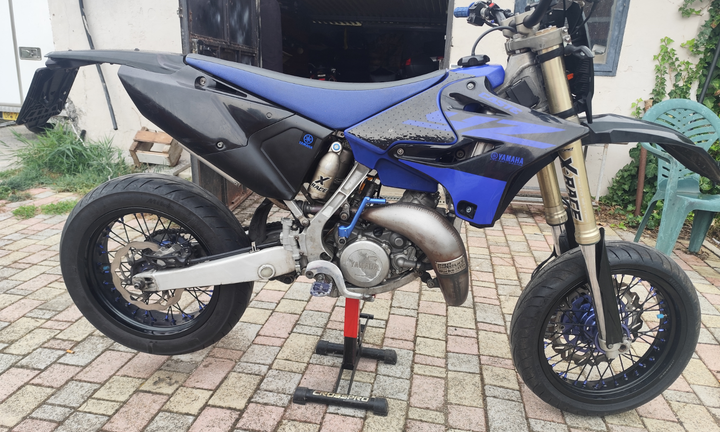 Yamaha yz 125 Motard tripla omologazione Om per 2