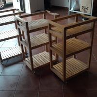 Carrello in legno