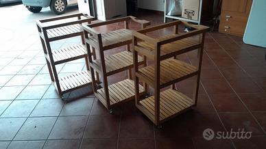 Carrello in legno