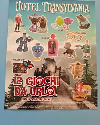 12 Toys Burger King Hotel Transylvania 2012
