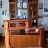 mobile bar in vero legno