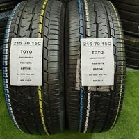 2 gomme 215 70 15c TOYO RIF2127