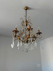 Lampadario a sospensione in stile Luigi XV