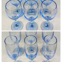 Set 12 bicchieri vintage vetro colorato Pasabahce