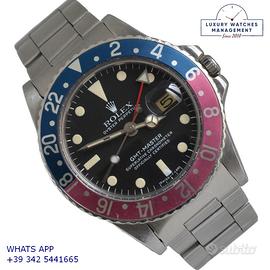 Rolex GMT Master 1675 Pepsi fuchsia pink Full Set
