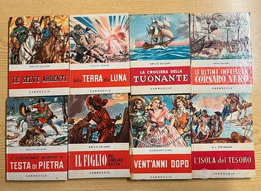 Libri collana Carroccio 1954/55 per ragazzi