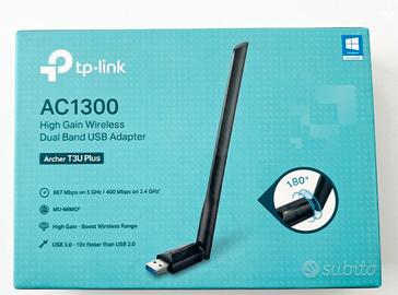 Scheda Rete Wi-Fi USB TP-Link AC1300 Archer T3U Pl