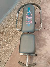 pedana vibrante+panca per addominali 