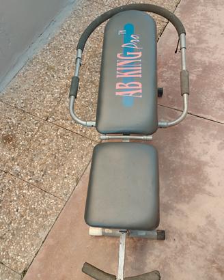 pedana vibrante+panca per addominali 