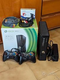 Xbox 360 Slim 4GB + HD 250GB Boxed