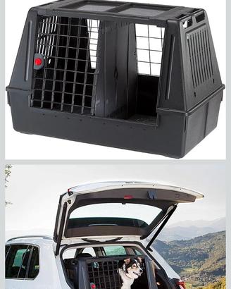 gabbia da bagagliaio per cani 