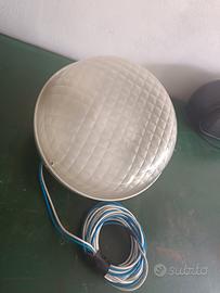 lampada plafoniera da esterno bianca