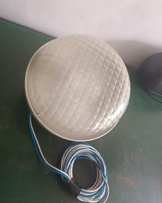 lampada plafoniera da esterno bianca