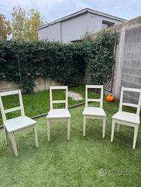 4 SEDIE DA RESTAURARE