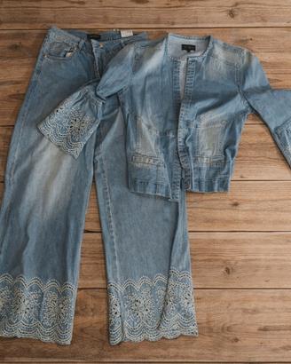 Completo in jeans Luisa Spagnoli