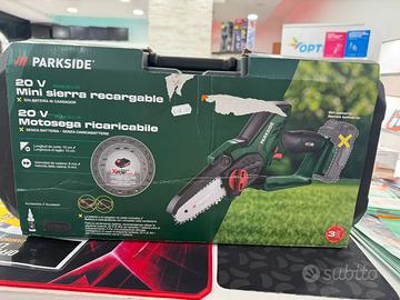 Set Valigetta Parkside Motosega ricaricabile