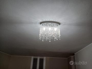 lampadari con pietre swarovski completi nuovi 