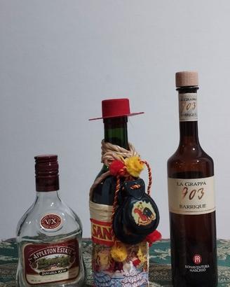 3 Bottiglie da Collezione
