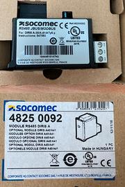 Modulo di comunicazione e interfaccia Socomec