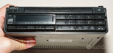 Sony CDX 7580 autoradio radio con cd vintage