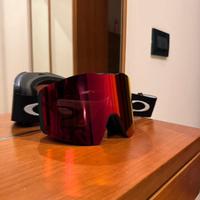 maschera sci/snowboard oakley fall line L