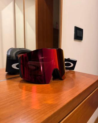 maschera sci/snowboard oakley fall line L