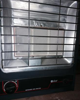 stufa da parete slim a metano