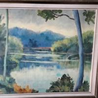 Dipinto olio tela quadro