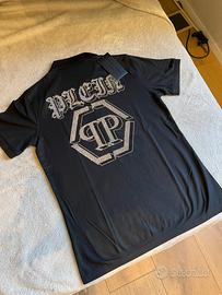 Polo Philipp Plein M nera – nuova con cartellino