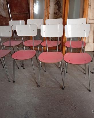 sedie in formica stile vintage 