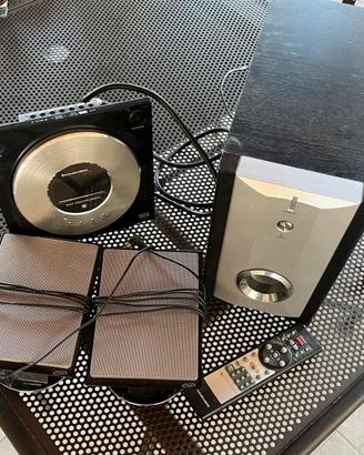 Impianto stereo Schaub Lorenz funzionante