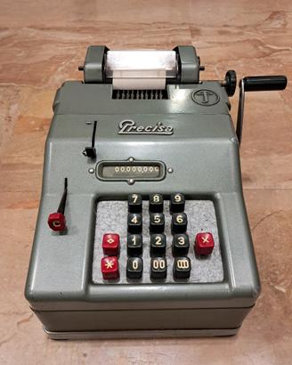 Calcolatrice Meccanica Vintage PRECISA (Anni 50) 