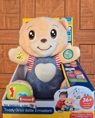 Pupazzo peluche Teddy interattivo