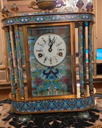 Orologio antico cloisonné