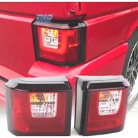 FANALI A LED VOLKSWAGEN VW T4 90-03 ROSSO BIANCO B