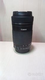 Obiettivo Canon EF-S 55-250 IS STM