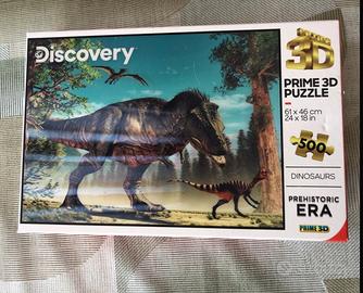 Puzzle 3D dinosauri