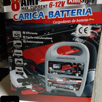 Carica batteria 8 Amp 6 -12volt Nuovo