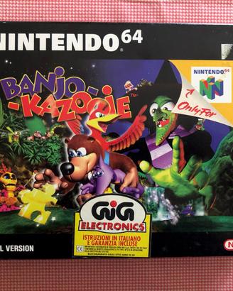 Videogame Banjo-Kazooie per Nintendo 64