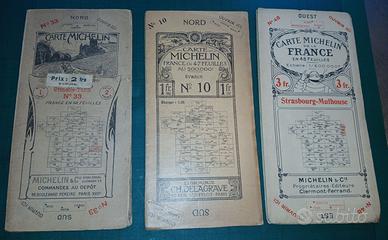 Carte stradali Michelin storiche
