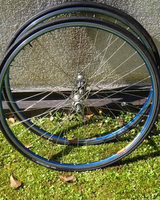 Coppia cerchi bici da corsa vintage MAVIC OPEN PRO