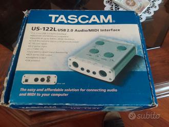 Tascam US 122l USB 2.0 audio interface  			