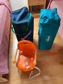 Nonni vendono lettino pieghevole per bambini 